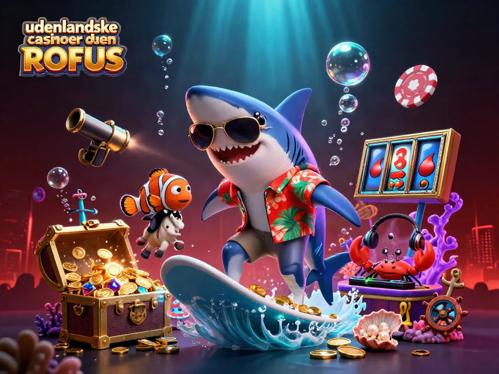 Engage with udenlandske casinoer uden ROFUS through a vibrant, dynamic underwater casino scene.