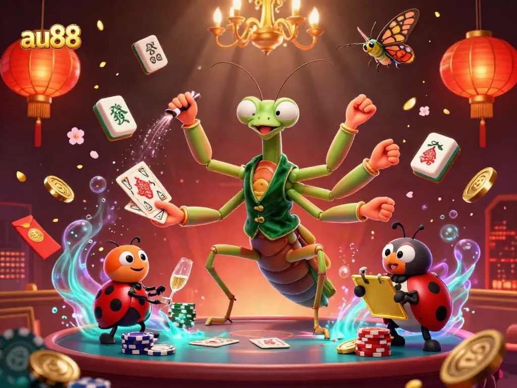 Witness the thrill of interactive gambling with dynamic elements celebrating au88.