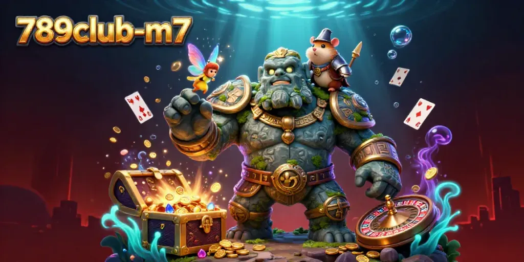 Play exciting games at 789club-m7, featuring vibrant characters and immersive casino elements.