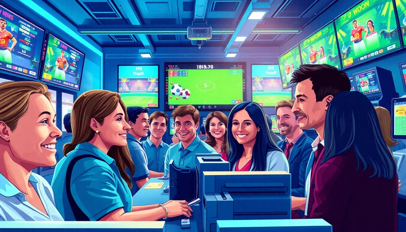 Les utilisateurs engagés sur le site de paris sportifs france avec des paris en direct et une ambiance dynamique.
