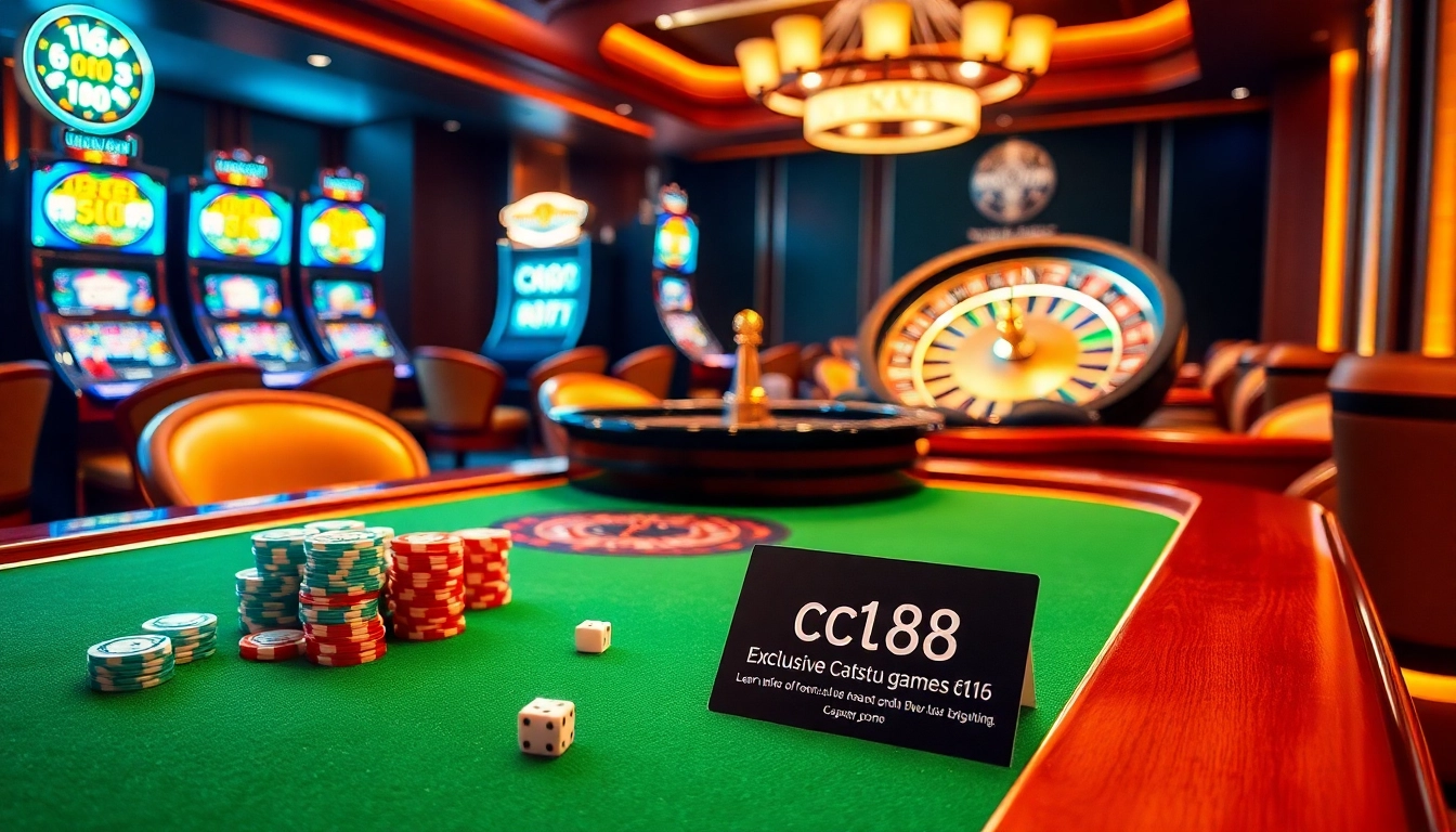 Enjoy the thrill of winning at c168 poker tables, featuring vibrant chips and an elegant roulette wheel.