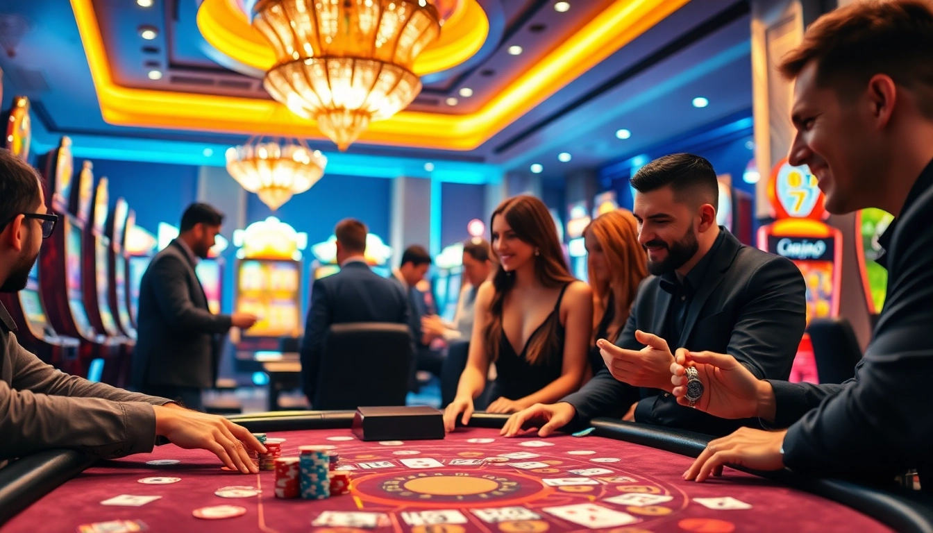 Jouer sur un site casino en ligne avec une ambiance dynamique et des jeux variés
