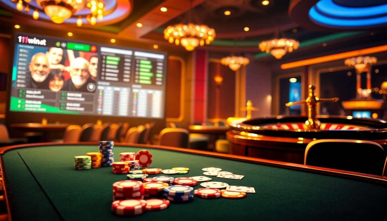 Experience the thrill of online gambling at https://11win.at/ with vibrant poker games and betting options.