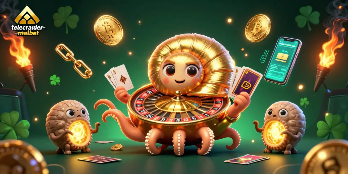 Engage with telecharger-melbet through ultra-detailed 3D illustration showcasing vibrant casino elements.