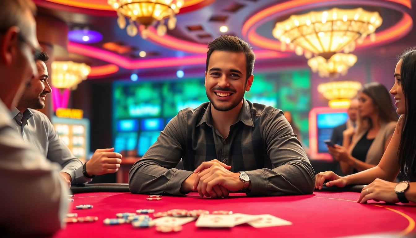 Profitez de l'excitation du casino en ligne retrait immédiat avec un croupier professionnel au travail.