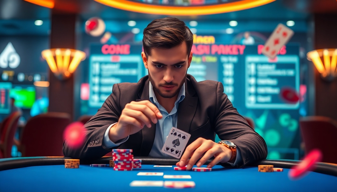 Récupérer les avis sur CoinPoker avec un joueur concentré à la table virtuelle. related image
