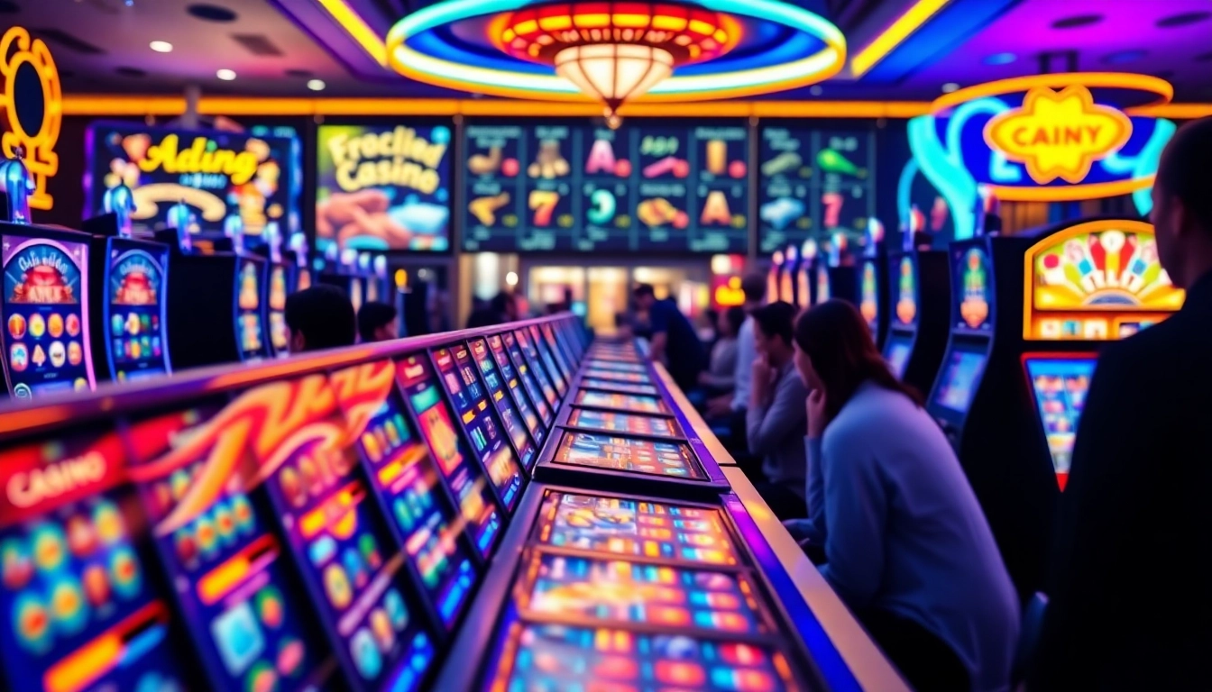 Jouez à divers jeux passionnants de casino en ligne dans un environnement vibrant et dynamique. related image