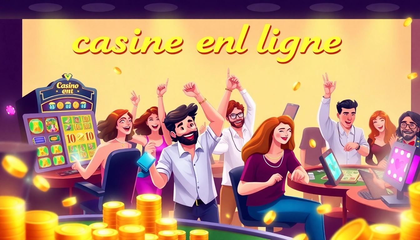 Jouez à des jeux captivants de casino en ligne, avec des joueurs en action. related image