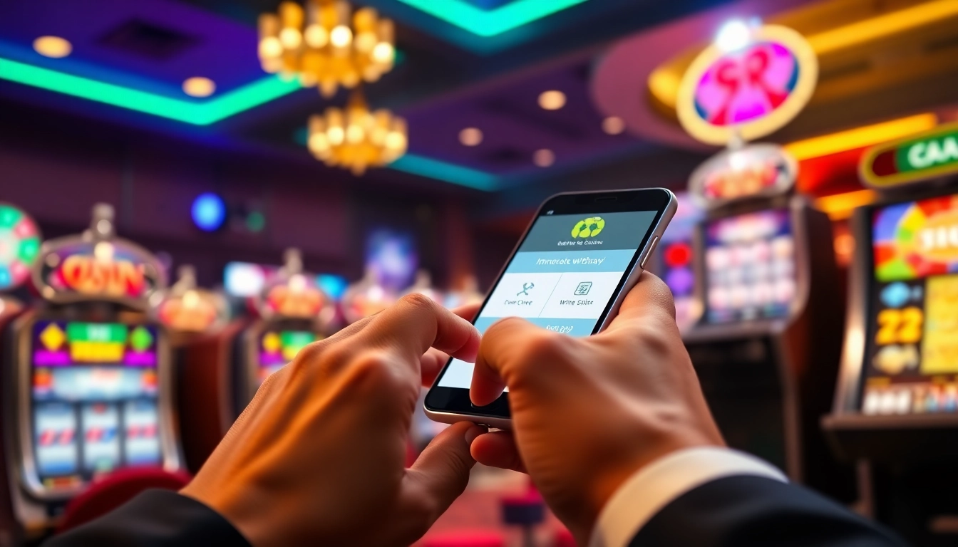 Découvrez les avantages d'un casino en ligne retrait immédiat avec une interface conviviale et moderne. related image