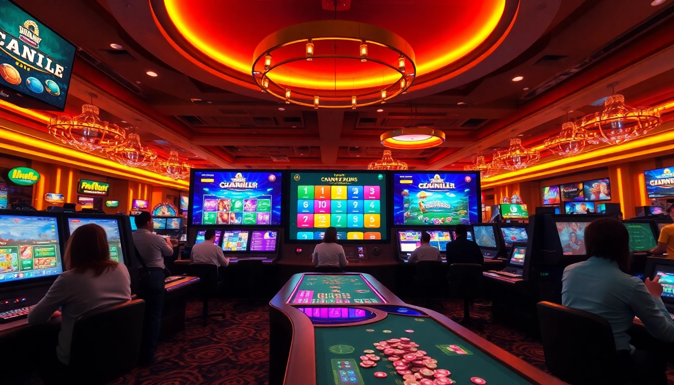 Jouez à des jeux captivants dans un casino en ligne animé, où l'excitation et la chance se rencontrent. related image