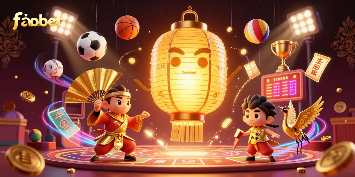 Engage in the excitement of fabet with animated characters and dynamic sports betting elements.
