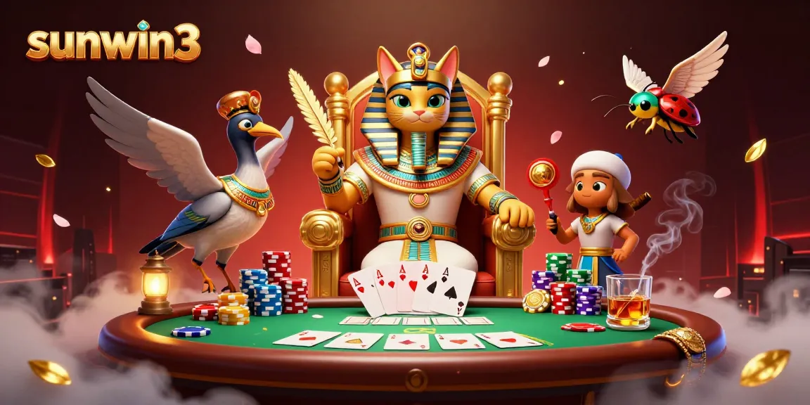 Engage in thrilling bets and play with sunwin3 in this vibrant, dynamic online casino scene.