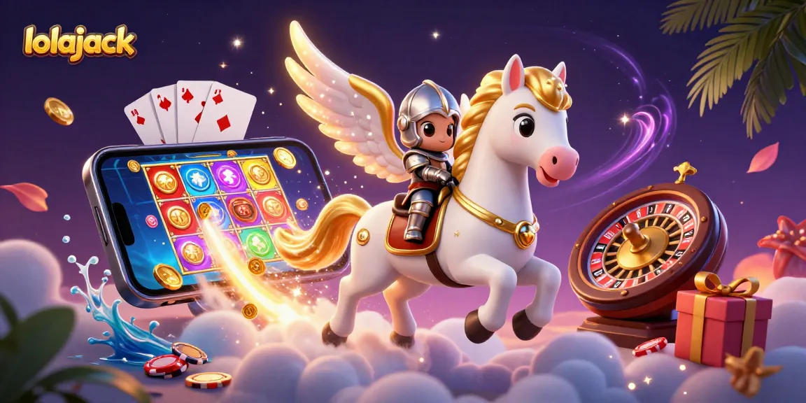Experience thrilling wins at lolajack, a vibrant 3D casino adventure capturing exciting gameplay and rewards.
