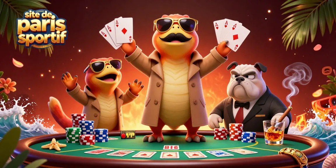 Pariez sur un site de paris sportif en admirant des rapaces déguisés dans un casino.